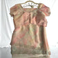Pastel Tie-Dye Tissue Silk Saree with Readymade Blouse & Hand Embellished Border